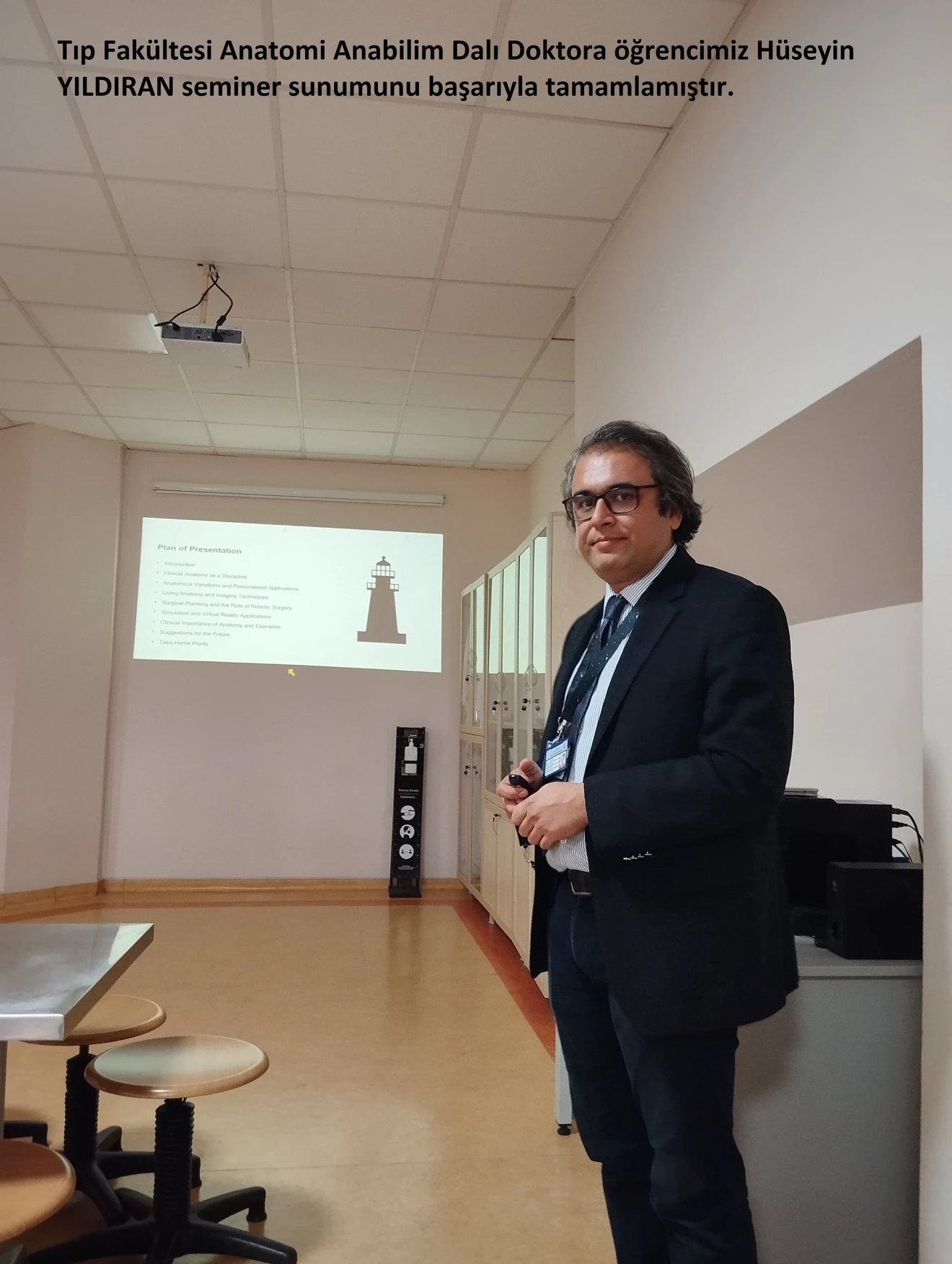 Anatomi Anabilim Dalı Seminer Sunumu Hk.